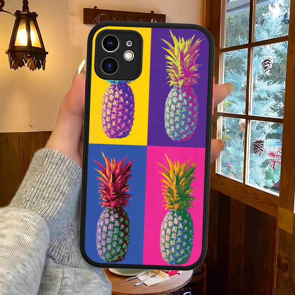 Andy Warhol Art Matte Transparent Phone Cover For IPhone Case 16 15 14 13 12 11 Pro Max X XS Max Plus