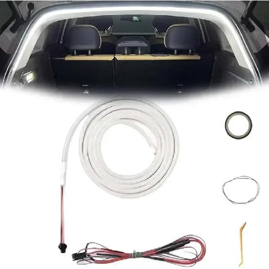 Car Boot Light Strip LED Lighting with Smart Sensor Easy Install Interior/Trunk Decoration for All Vehicle Models