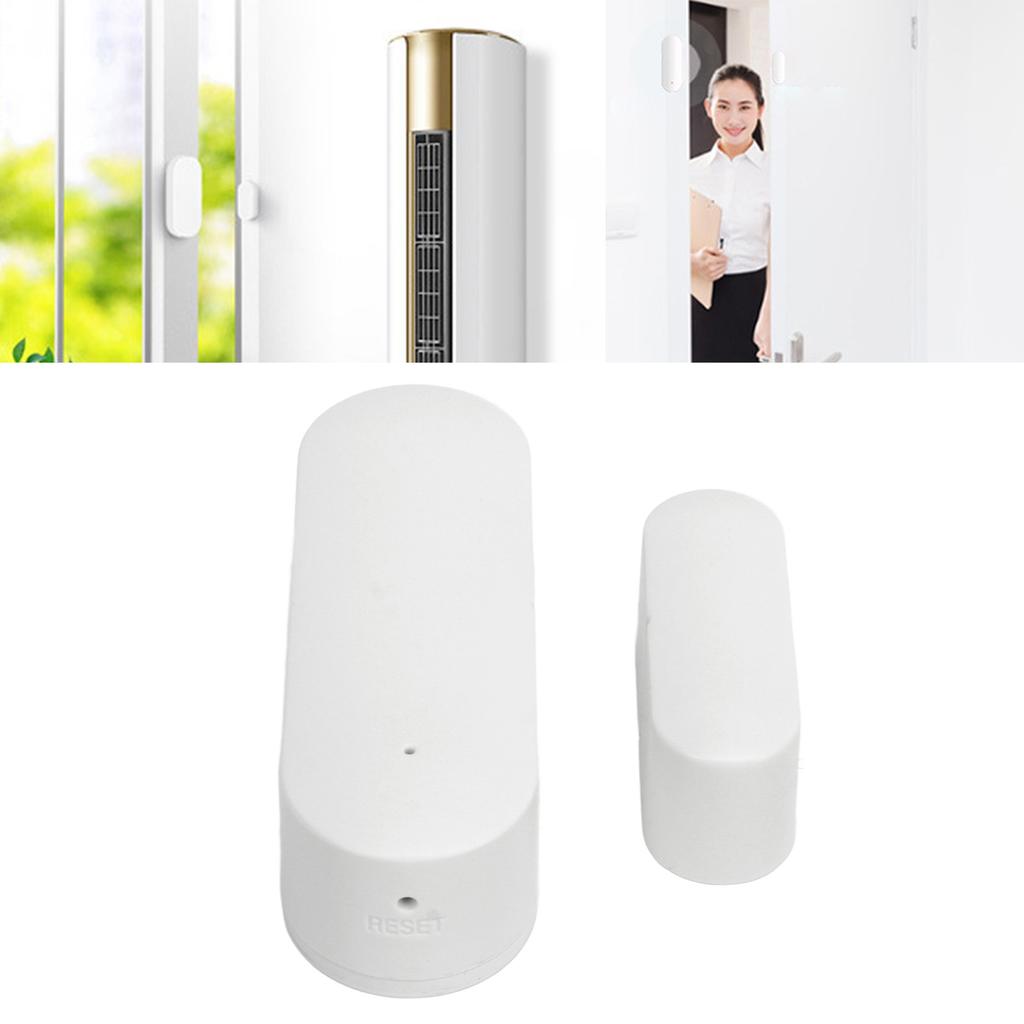 WiFi Door Window Sensor APP and Voice Control Smart Door Magnetic Alarm Detector for Home Security