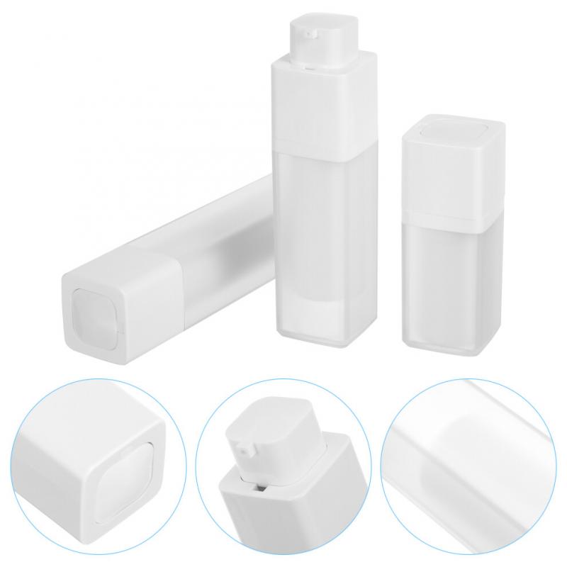 Skincare Container Mit Pumpe, Auslaufsicher, 3