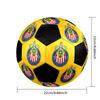 SIZE 5 C.D. Guadalajara Soccer Ball Colorful All Ages Machine Stitched PVC Competition Ready Durable High-Bounce