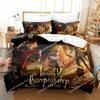 Anime Game Identity V Bedding Set Duvet Cover Bed Set Quilt Cover Pillowcase Comforter King Queen Size Boys Adult Bedding Set