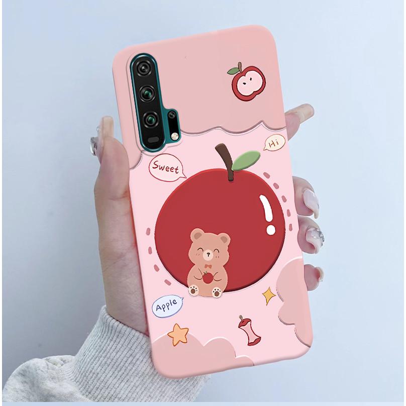 For Honor 20 Pro Case Honor20 Pro Back Soft TPU Silicone Cover Cute Cartoon Panda Phone Case For Huawei Honor 20 Pro Coque Funda