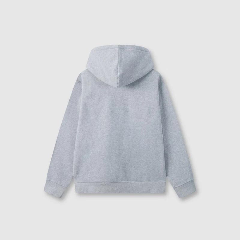 Gap Unisex Carbon Soft Brushed Fleece Logo Hooded Sweatshirt