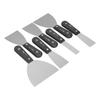 7 Pcs Plaster Knife Set Portable Steel Putty Knife Set for Drywall Wood Paint Tools
