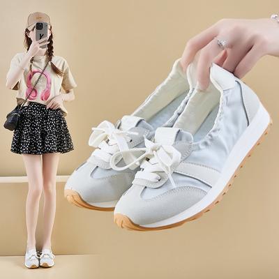 Korean Version of Forrest Gump Shoes Women's Spring New Thick-soled Heightening Student Running Casual Shoes JCF-212