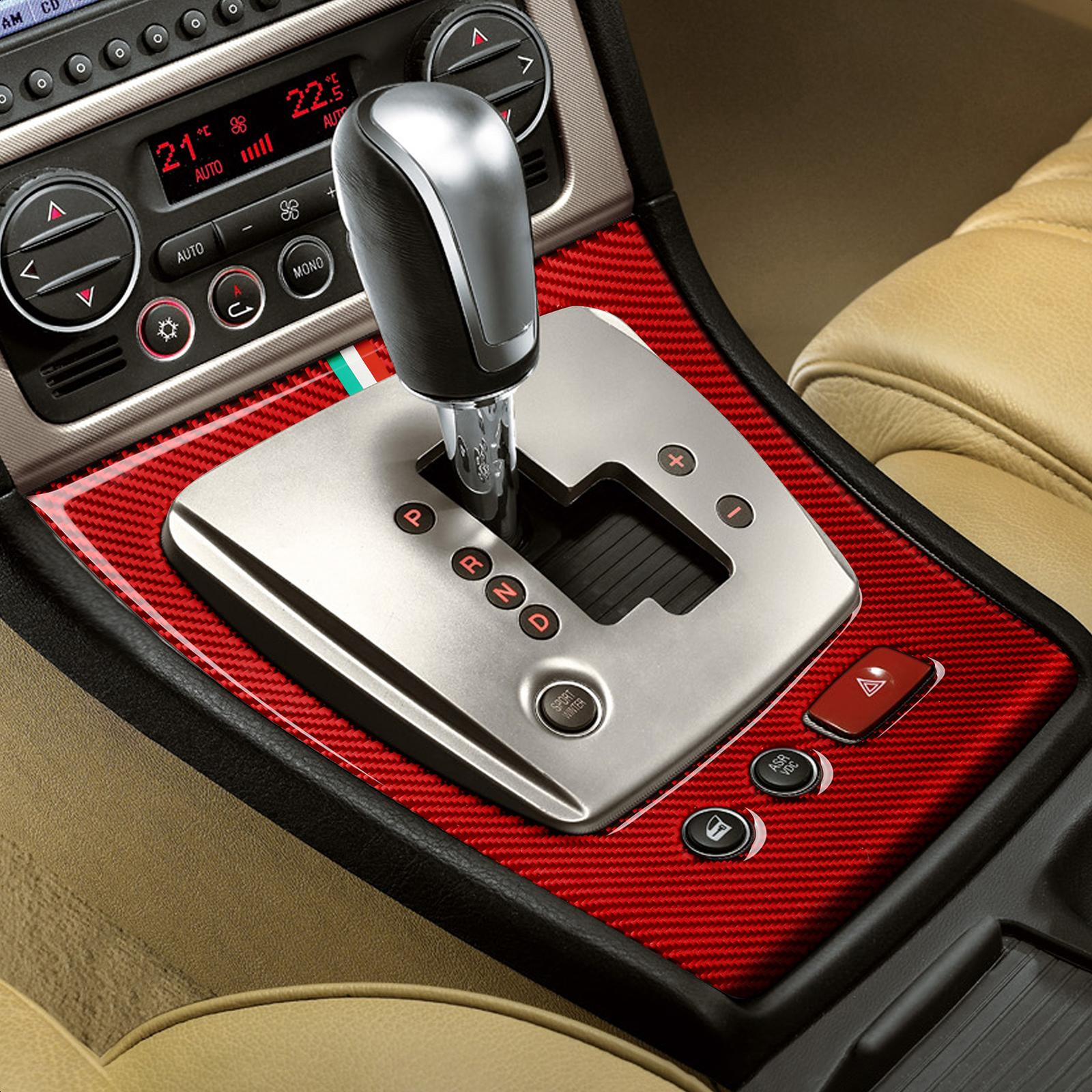 Adesivo In Fibra Di Carbonio 5D Per Leva Cambio Alfa Romeo 159 (2004-2011) - Decorazione Interni