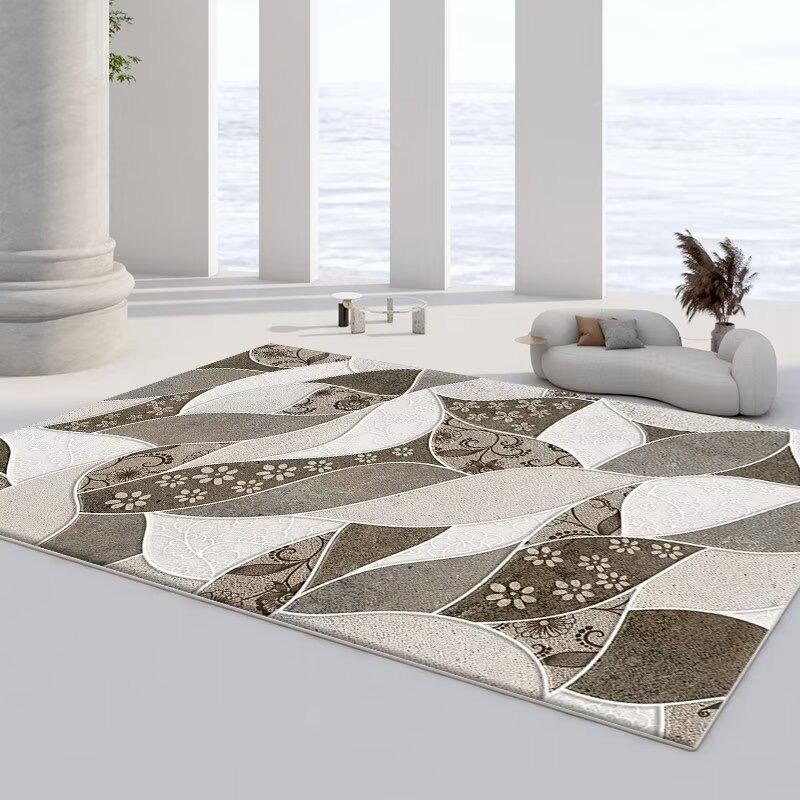 

VIKAMA Crystal Velvet medieval American living room carpet, Room carpet, crystal velvet carpet, living room sofa, coffee table 400MMx600MM