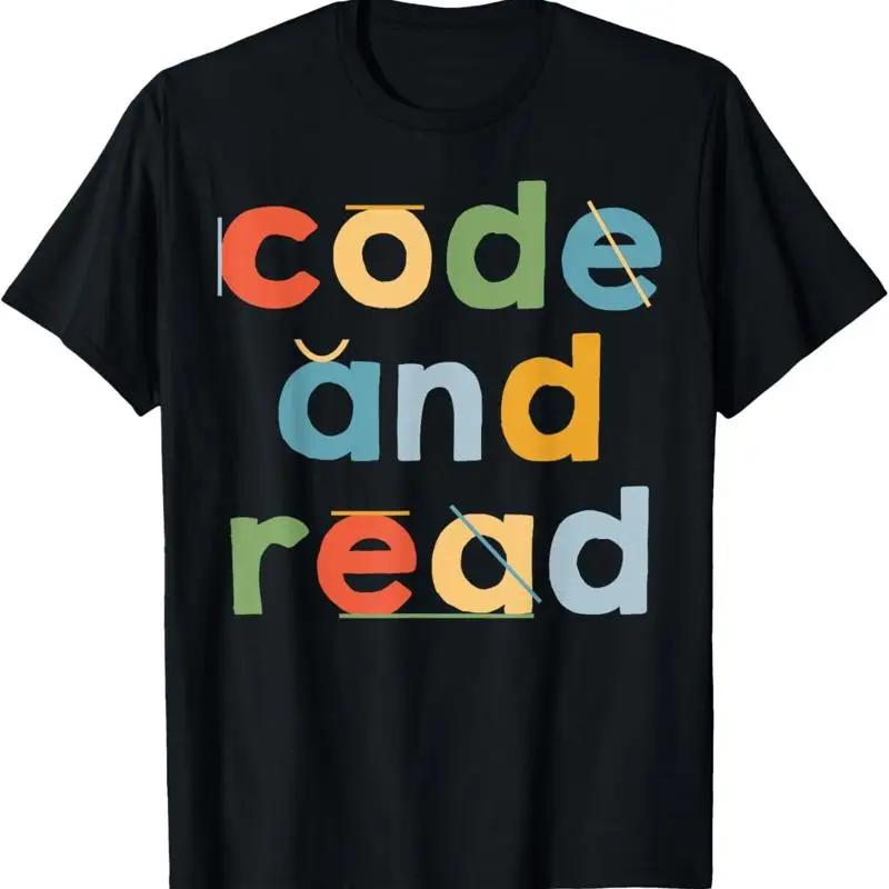 Funny Code And Read Dyslexia Learning Disability Dyslexic T Shirt