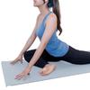 IRONMAN CLUB Yoga Aqua with Carry for and Solid Color High-Grip Mat, 6mm, IMC-171AB, Blue, Band, Stretching, Flexibility, Gymnastics, Pilates,