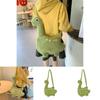 Dinosaur Plush Toy Shoulder Bag For Kids Casual Use With Polyester Material And Soft Design