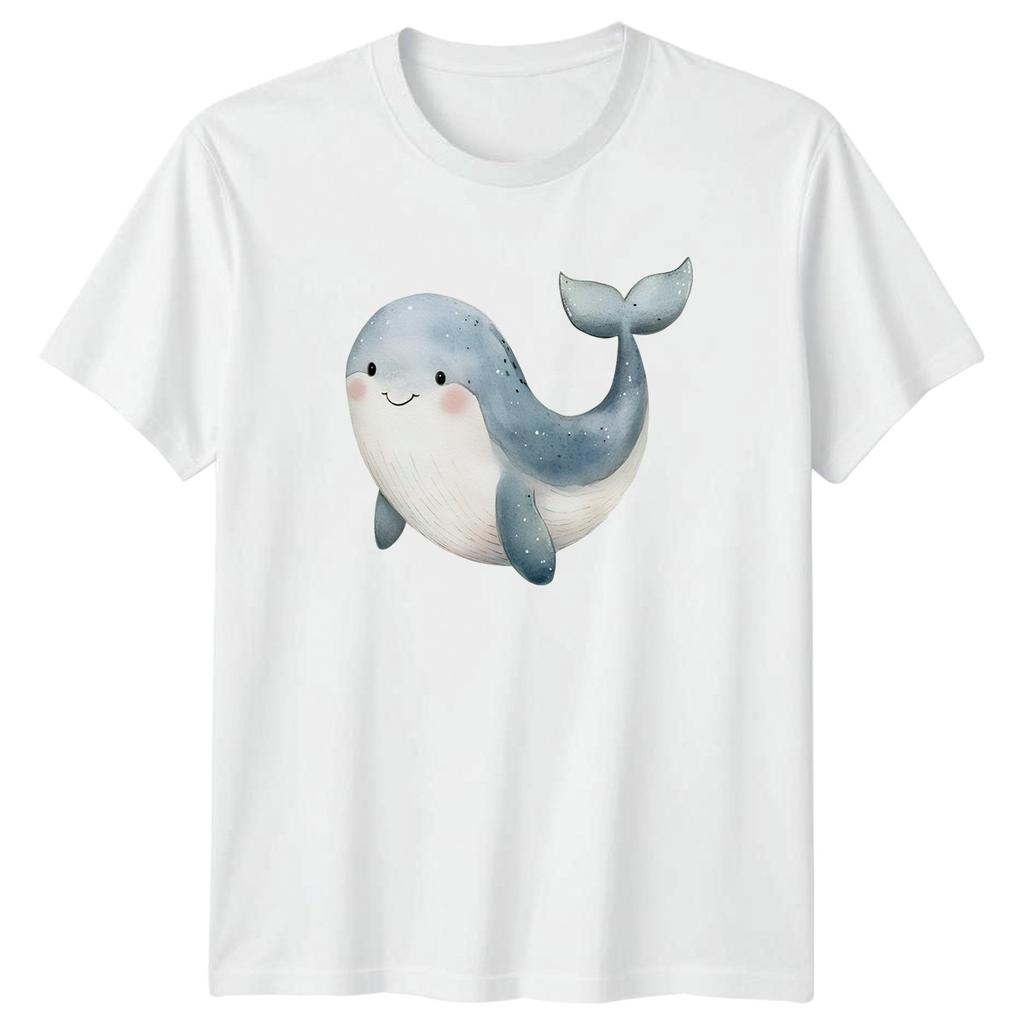 Cute Whale TShirt Ocean Life Wildlife 2026 Birthday Gift For Him And Her