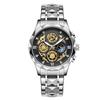 Luxury Pengagar Man Wristwatch Chronograph Waterproof Luminous Men Watch Stainless Steel High Quality Sport Men'S Quartz Watches
