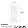 Vertical Stripe Hydroponic Flower Vase