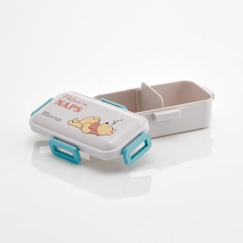 Skater Bento Box Disney Winnie the Pooh BOLD&TRU 530ml Antibacterial Fluffy Dome Lid for Women Made in Japan PFLB6AG-A