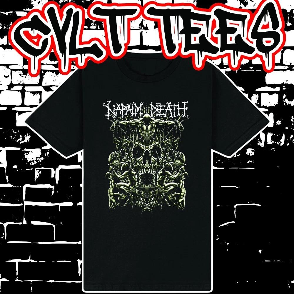 Men s and Women s T-shirts Napalm Death Band Tee ~ 100% Cotton XL