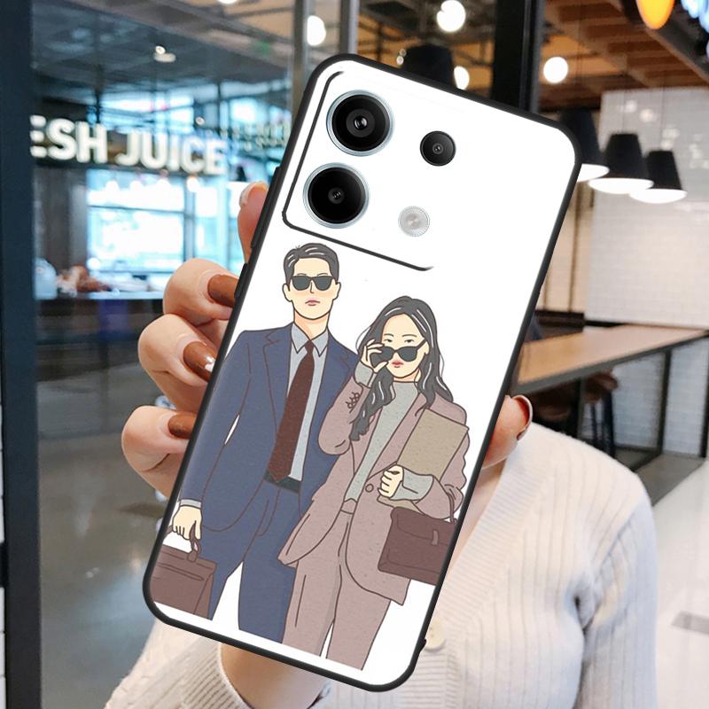 Vincenzo Cassano Kdrama Funda For Xiaomi Redmi Note 13 Pro 12 11 9 10 Pro 12S 11S 10S Redmi 13 12 10C 12C 13C Case