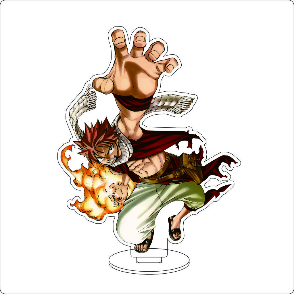 16CM Anime FAIRY TAIL Acrylic Stand Ornaments Jellal Fernandes Gray Fullbuster Mirajane·Strauss Figure Stand Halloween Gifts