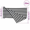 Privacy Screen Anthracite and White 1.8 X 25 M HDPE 195 G M²