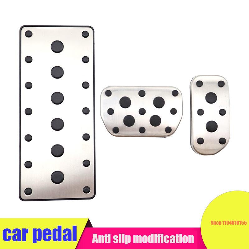 Car pedals for retrofitting the old Corolla RAV4 with accelerator, brake, rest area, and anti-skid pedals