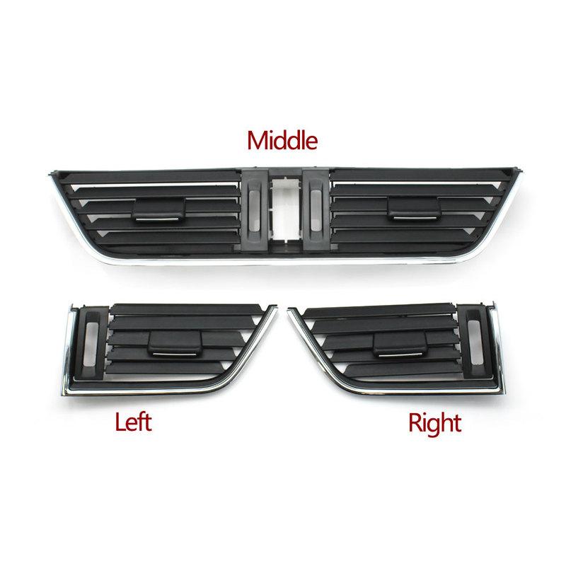 Front Dashboard Air Conditioning Left Right AC Vent Grille Outlet Panel Cover For Skoda Octavia 2015- 5E0819701 5E0820951