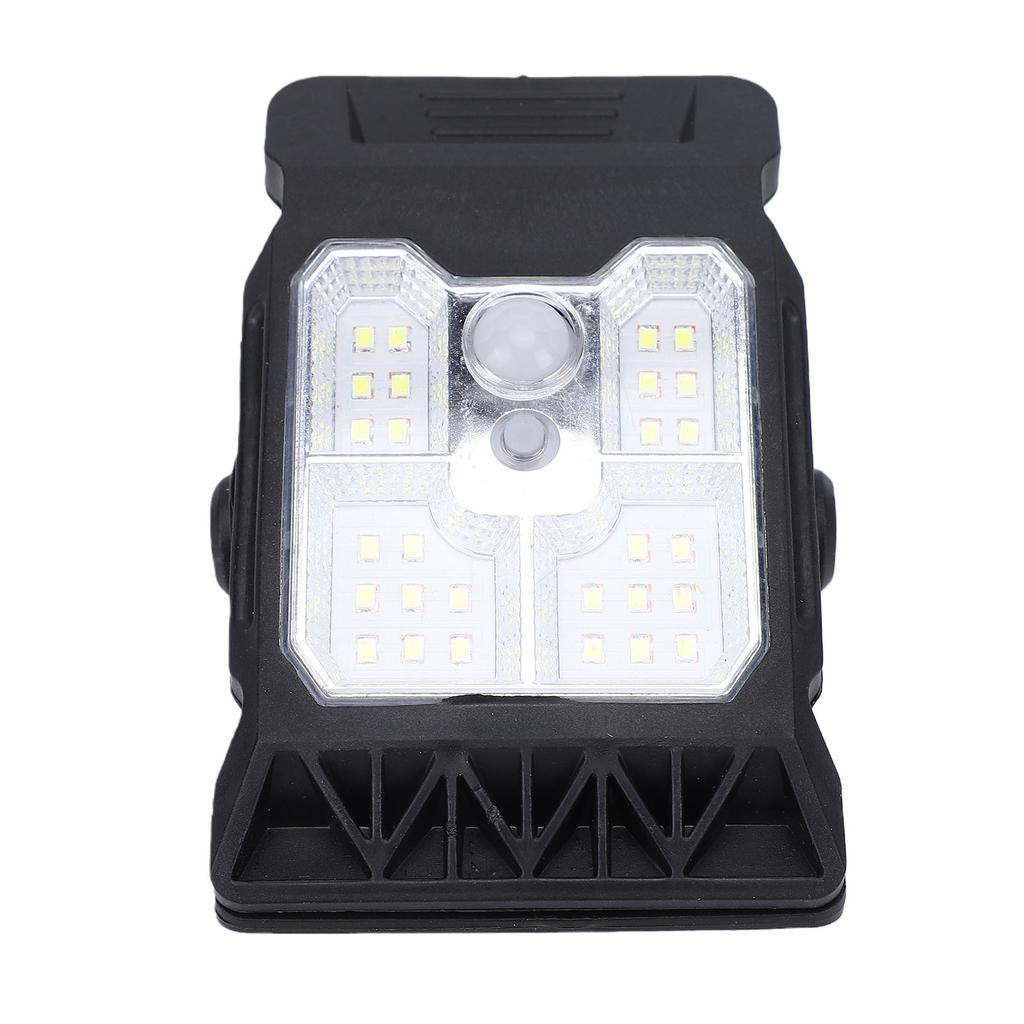 Solar Clip On Light with Motion Sensor 3 Lighting Modes Clip On Security Light IP65 Water Proof for Outdoor Fence