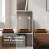 Transparent Acrylic Display Case | Box with Wooden Base,