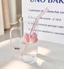 Lovely Delicate Bownot Glass Cup with Straws and Lids, Lemon Tea Cup, Milk Cup For Home, Office, Dining Room