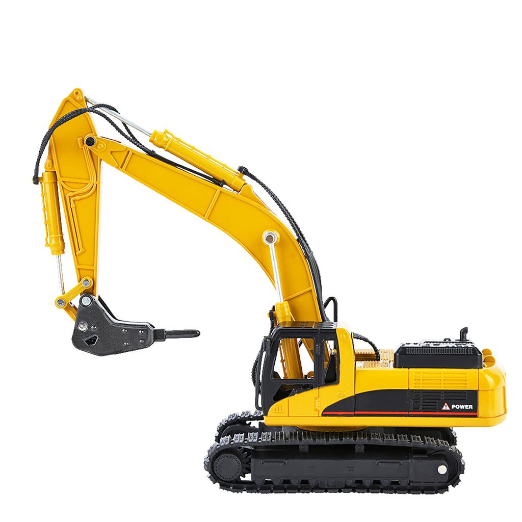 1:50 Alloy Excavator Model Engineering Construction High Simulation Car Vehicle