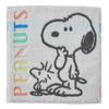 Nishikawa Snoopy Minigarn för en Regnbåge Tillverkad i XT44706601 Handduk, 25x25cm, Tvättbar, 100% Bomull, No-Twist Garn, Ihåligt, No-Twist Lättviktigt,