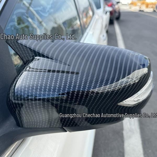 Kohlefaser-Rückspiegelabdeckung für 12-24 Sylphy Teana Qashqai