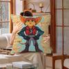 Cartoon R-Ratchet N C-Clank Maple Design Cushion Cover Happy Autumn Harvest Decor Holiday Decorati Pillow Cover