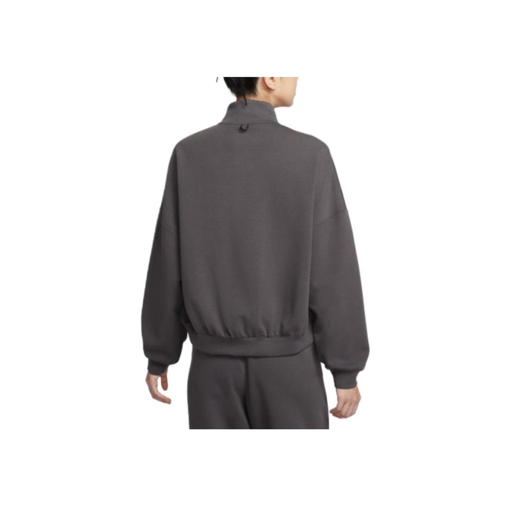 Nike Dri-Fit Solid Color High Neck Simple Comfortable Sweatshirt Women sweatshirt HQ8189036