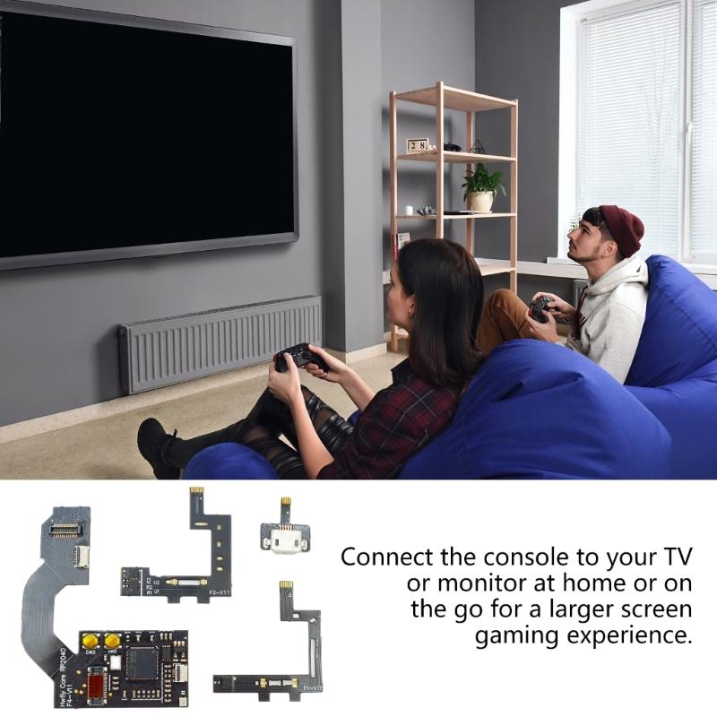 CPU Cable Game Console Cable Chip for Lite / OLED Console Replacement CPU Ribbon Cable Gaming Accessories