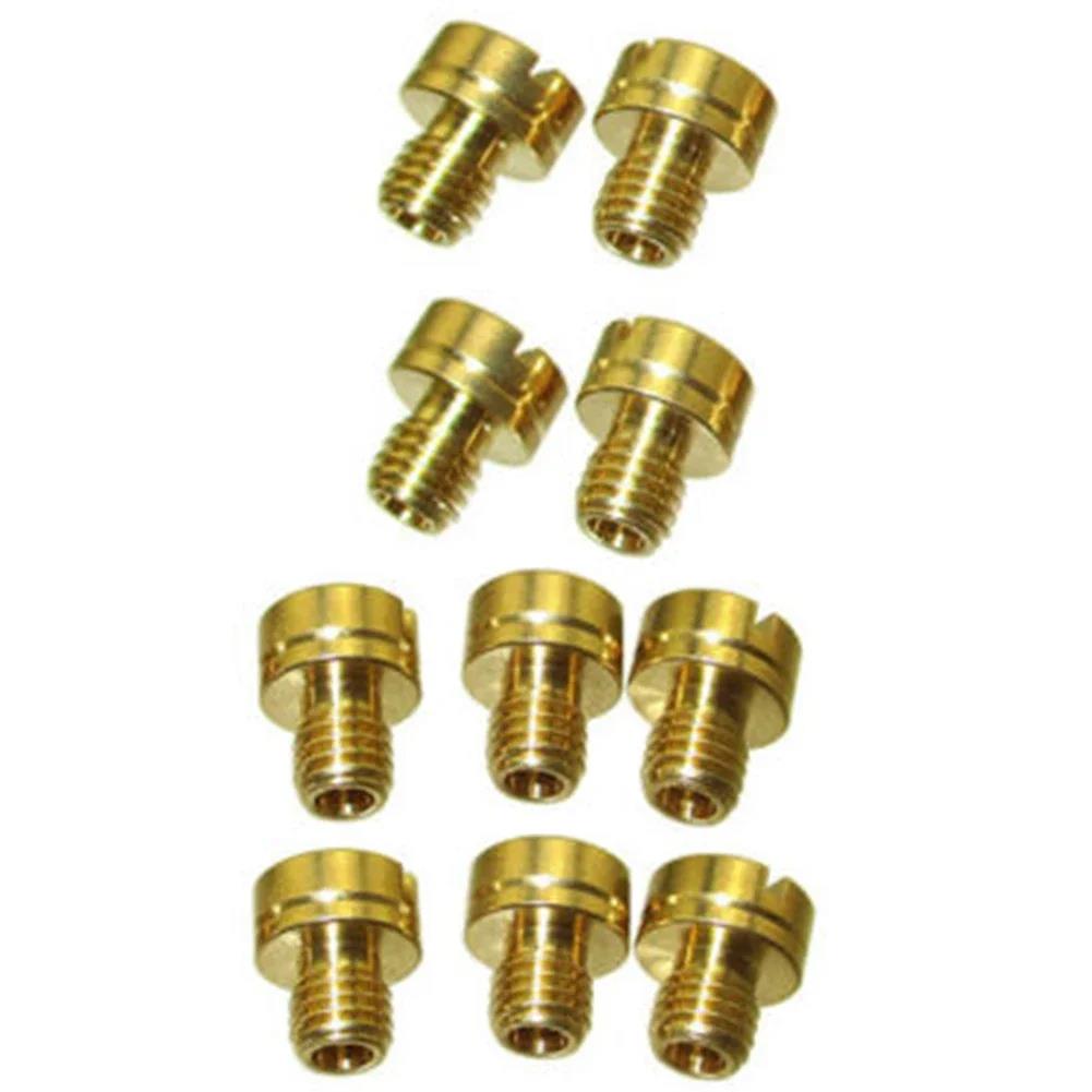 10pcs Main Jet M5 For Mikuni Carburetor #155 160 170 175 180 185 190 195 200 205 Carb Main Pilot Jets NEWCarburetors Jets 7