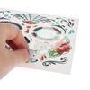 Pop Face Decal Waterproof Halloween Dress Up Day Of The Dead Temporary  Stickers Facial Makeup