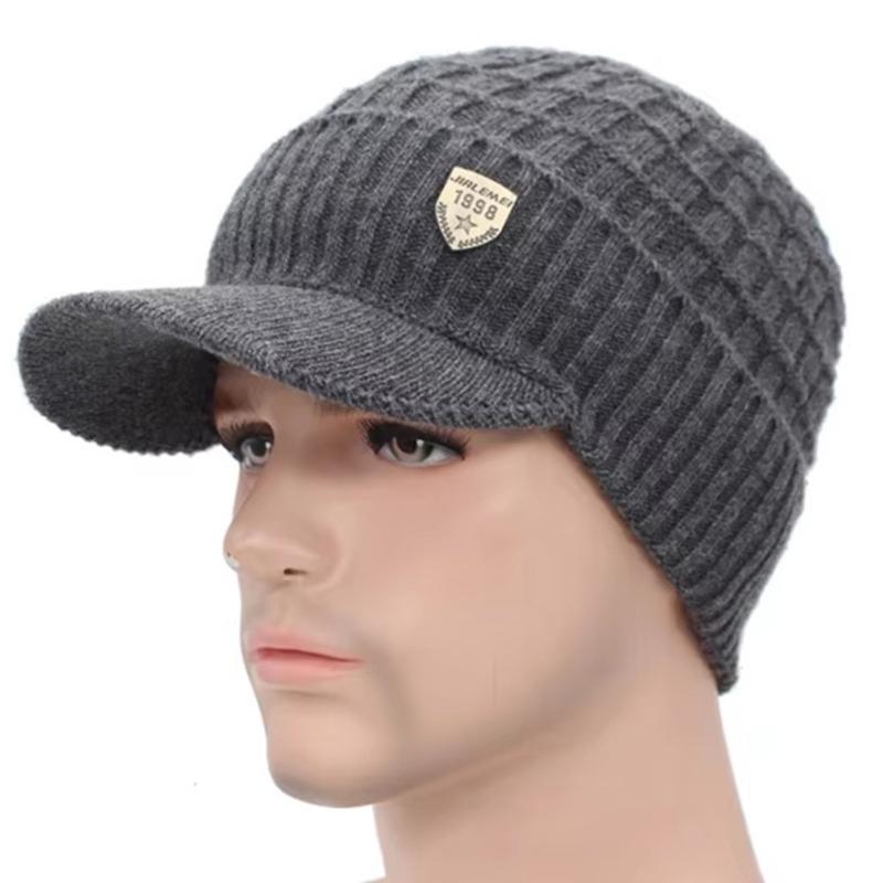 Winter Hat And Scarf Set Acrylic Cold Weather Accessory For Men Women Kids