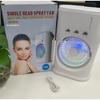 Dual Head Shaking Desktop Fan with Ice Mist and Three Air Outlets