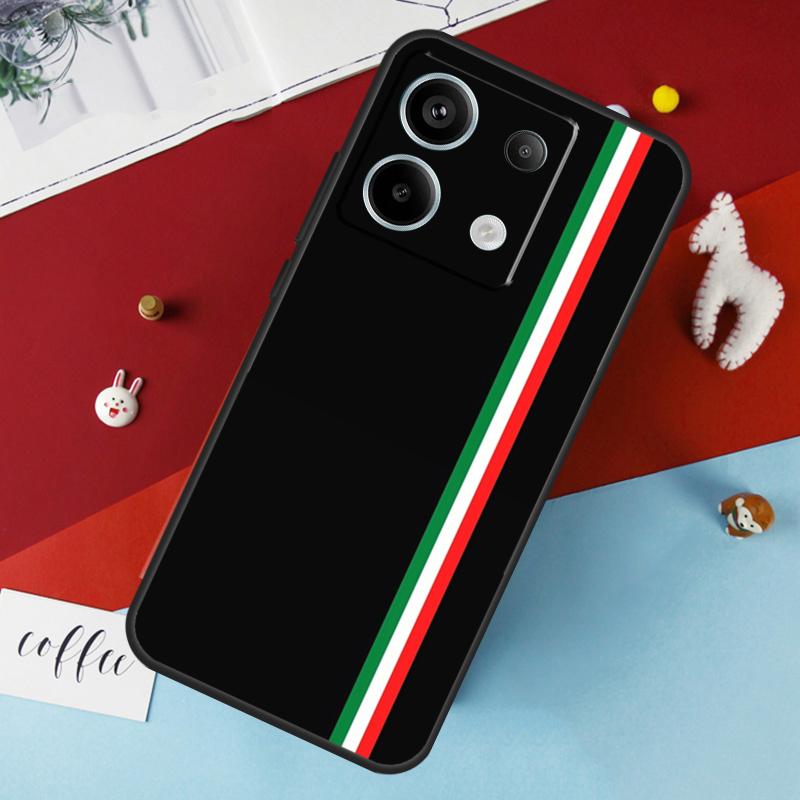 Italy Flag Case for Xiaomi Redmi Note 13 12 10 8 9 11 Pro 12S 10S 11S Redmi 13C 10A 10C 9C 12C Cover