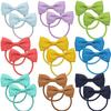 Elastic Hair Rope Ribbon with Bow for Kids Stretch Hair Tie & Ponytail Hair Cycle Baby Bow Hairbands for Toddlers & Girls