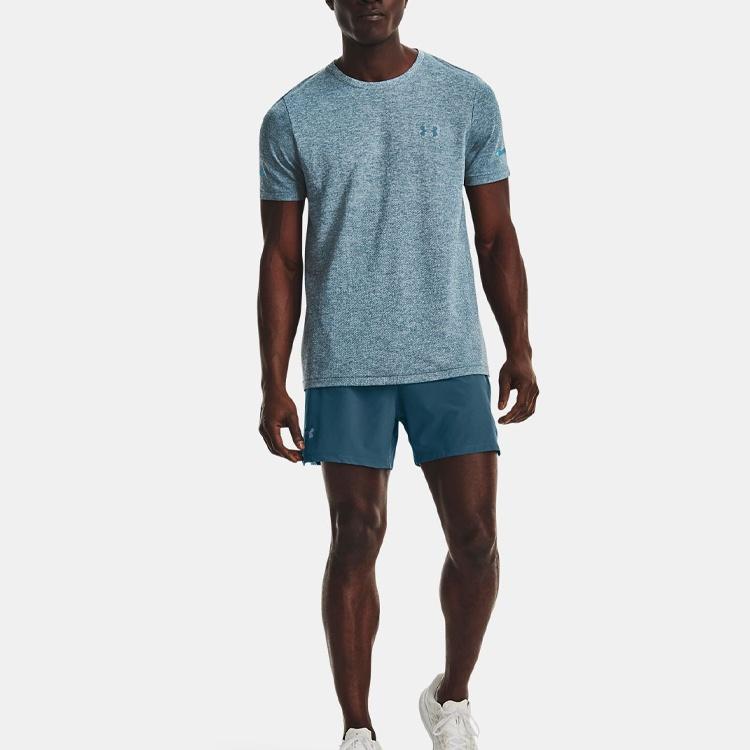Under Armour T Shirt Men's Static Blue Unisex 1375692-414