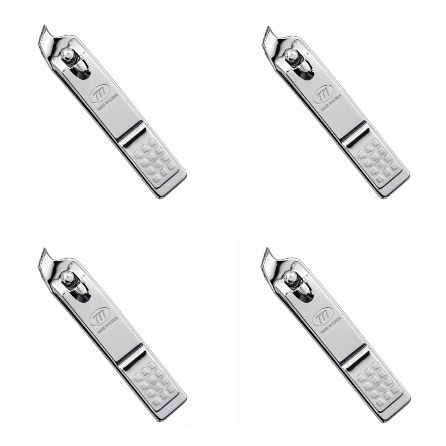 777 Three Seven Cuticle Nail Clippers 2/4/6 Pieces Set CN75 Made in Korea