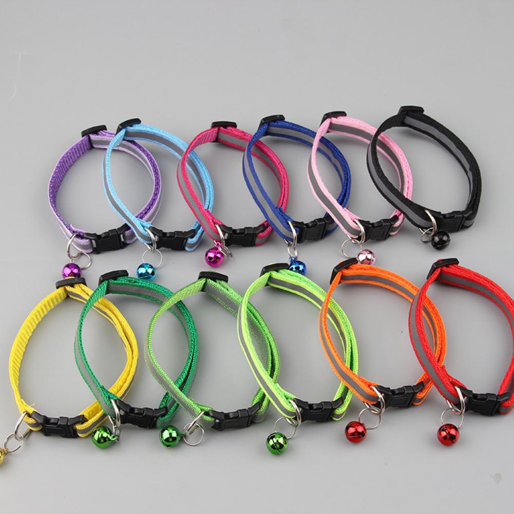 Heimtierbedarf Reflektierendes Patch-Halsband für Haustiere 1.0 Katzen- und Hundehalsbänder Glockenhalsbänder Leuchtende Haustierhalsbänder