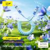 Smart Flash Charge: Baimo 240W 4-in-1 Aromatherapy Fast Charging Cable for Apple & Android