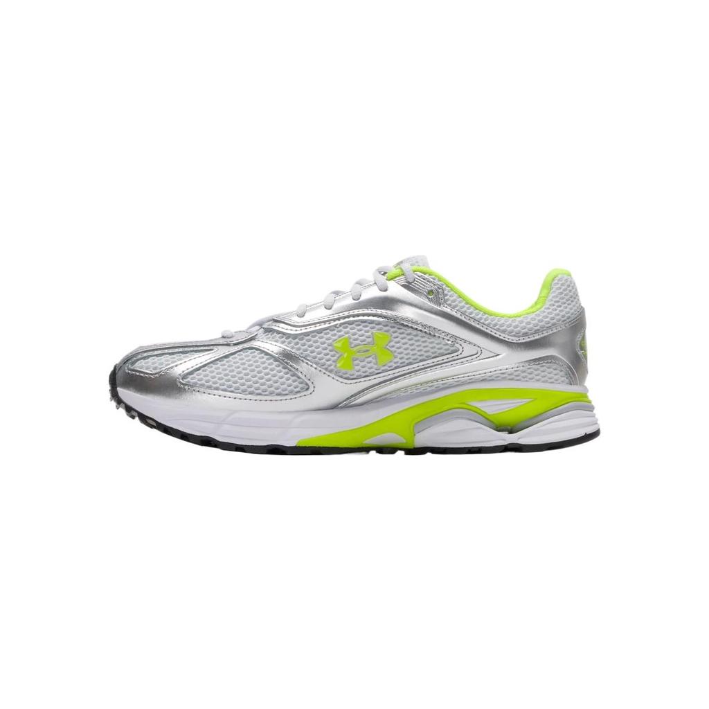 Under Armour HOVR Apparition Comfortable Fashion Simple Versatile Low-Top Lifestyle Casual Shoes Unisex Sneaker Silver Gray 3027595-023