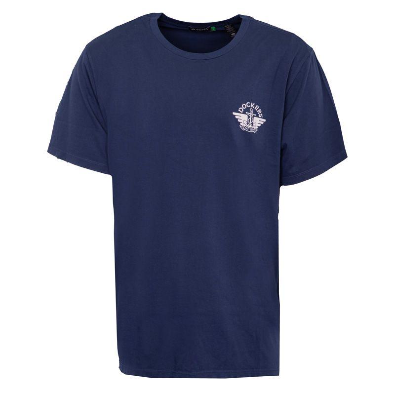 Tee shirt col rond coton logo imprimé Homme DOCKERS