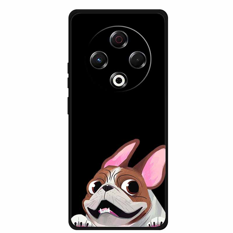 Coque For Tecno Spark 30 4G Case 6.78" Cartoon Cat Black Silicone Soft Back Cover Case For Tecno Spark 30 Case Spark30 Funda Bag