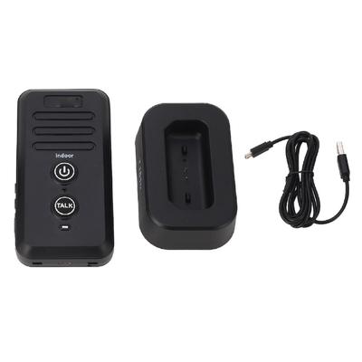 Voice Intercom Doorbell Wireless Indoor Talk Home Security Access Control System Black 1500m