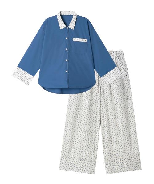 [OFF HOUR OBJET] [2SET] Elysian Bird Long Sleeve Pajama Set [Shipped from Korea] 100% Authentic