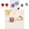 Spring 2023 Trend Basketball Baseball Volleyball Earrings With Sparkling Zirconia